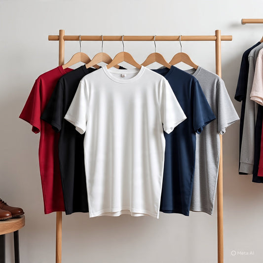 Plain Tshirts Combo of 5pcs